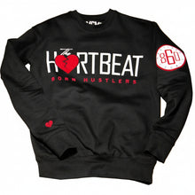 Load image into Gallery viewer, CREWNECK HartBeat &quot;White,Red &amp; Black&quot;